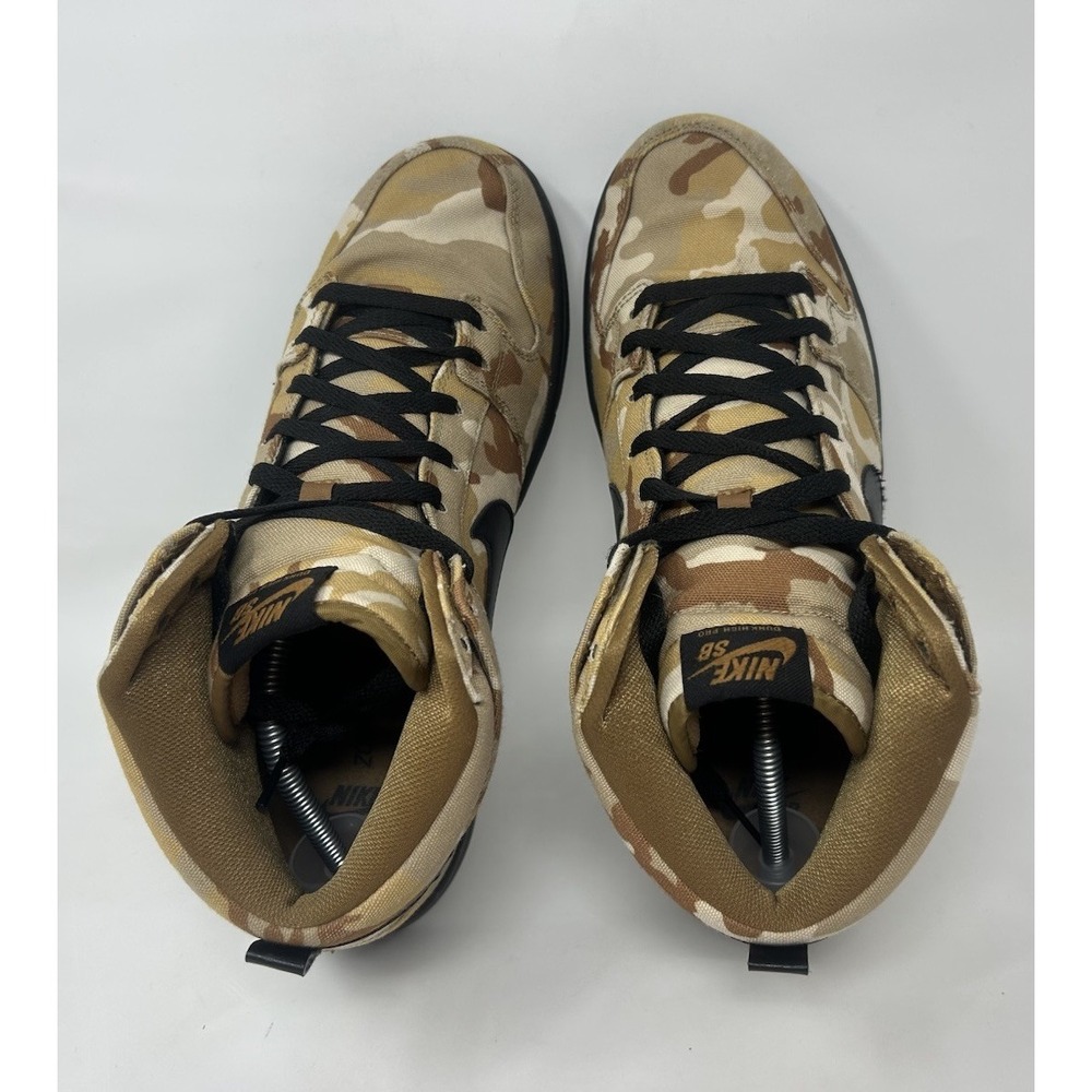 Size 11 - Nike Dunk Pro SB High Brown Camo - Picture 6 of 11